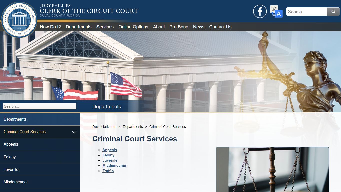 Duvalclerk.com - Criminal Court Services